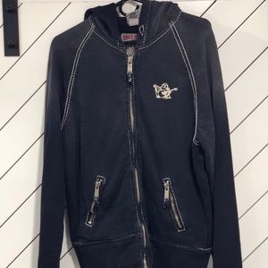 True Religion Medium Zip Up with Hood